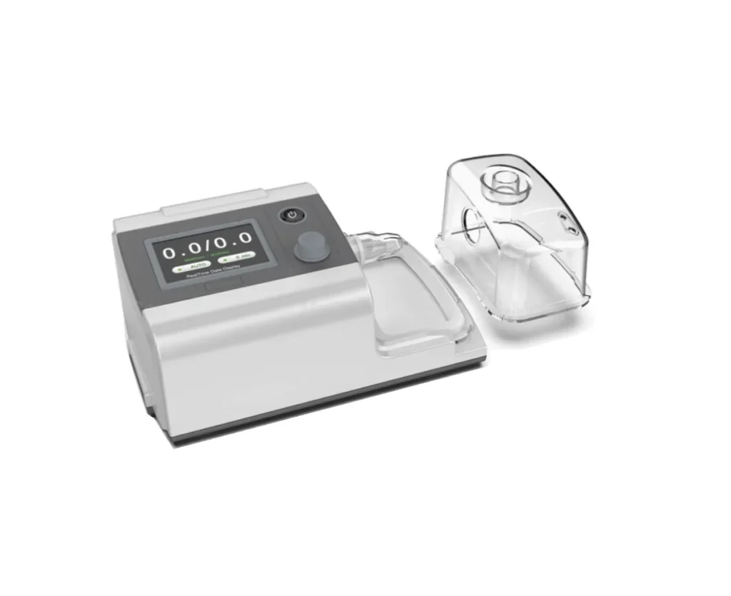 Auto CPAP Resplus M9: set completo con mascarilla a elección, tubo corrugado y humidificador