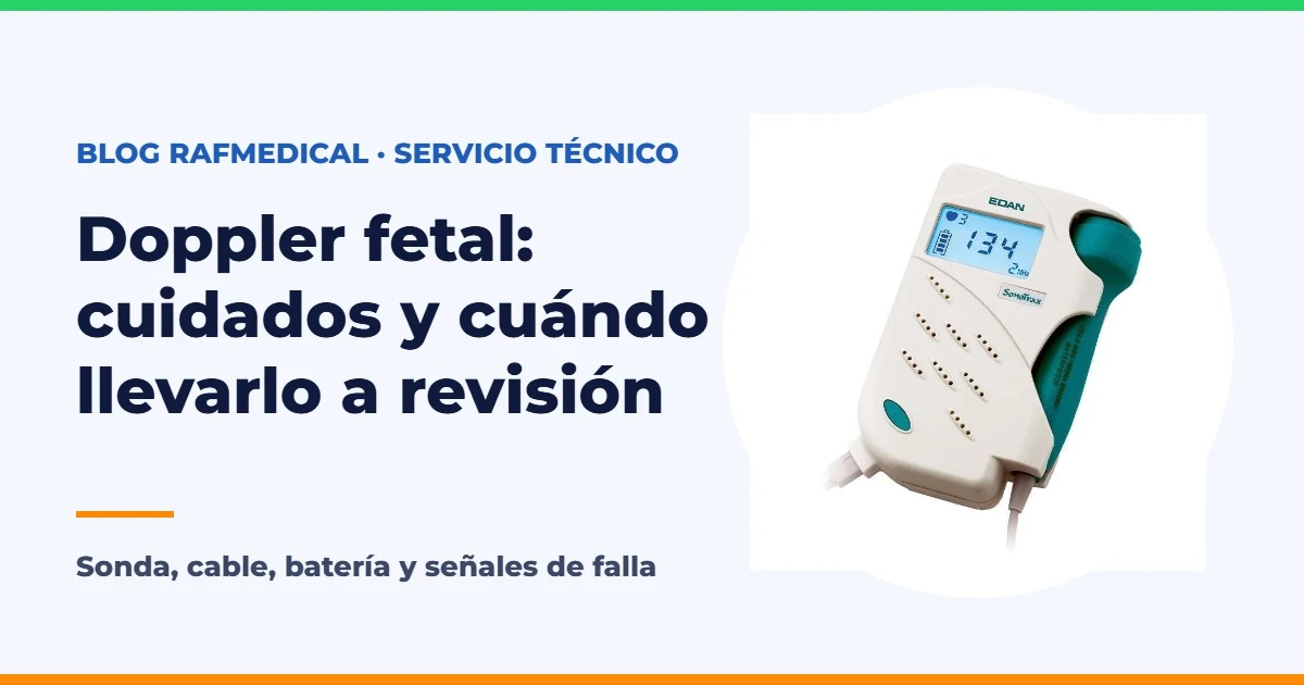 Doppler fetal: cuidados y cuándo llevarlo a revisión