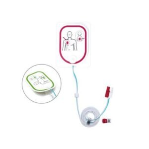 Electrodos desechables compatibles para DEA, adulto y pediátrico
